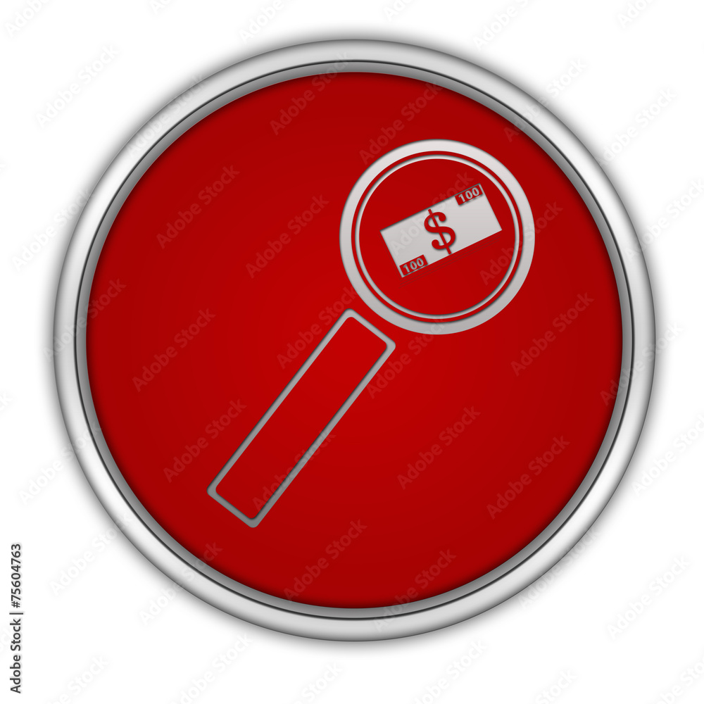 Find money circular icon on white background Find money circular icon on white background