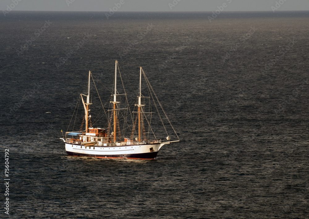 Fototapeta premium Old sailing ship