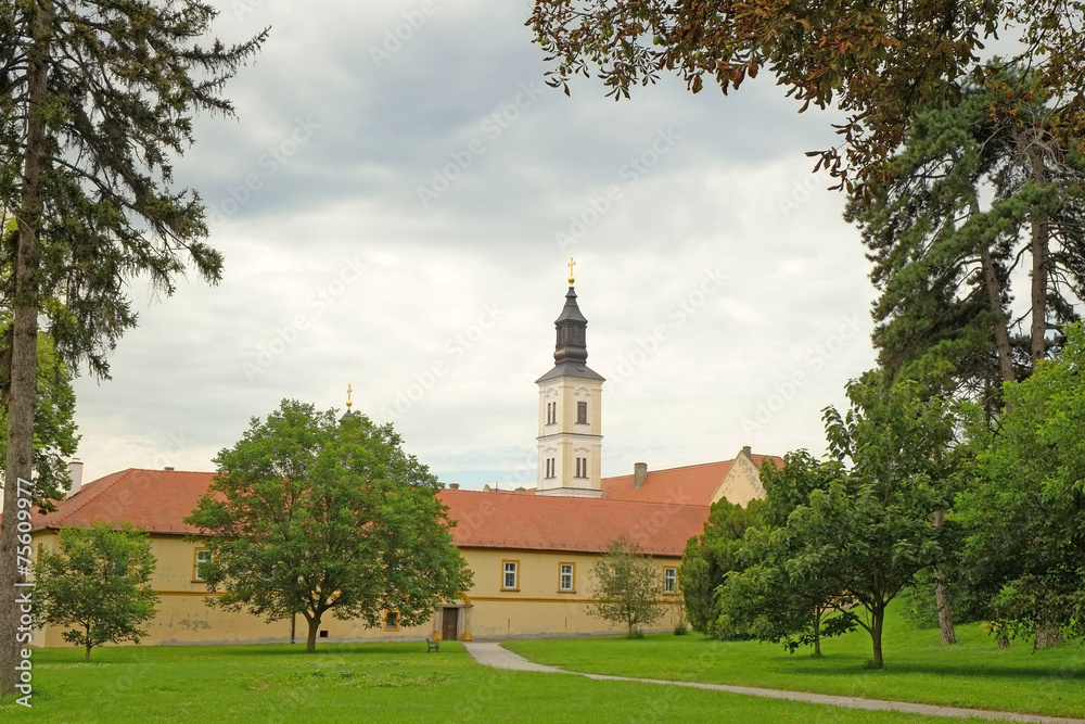 Fototapeta premium Krusedol Monastery Fruska Gora, Serbia