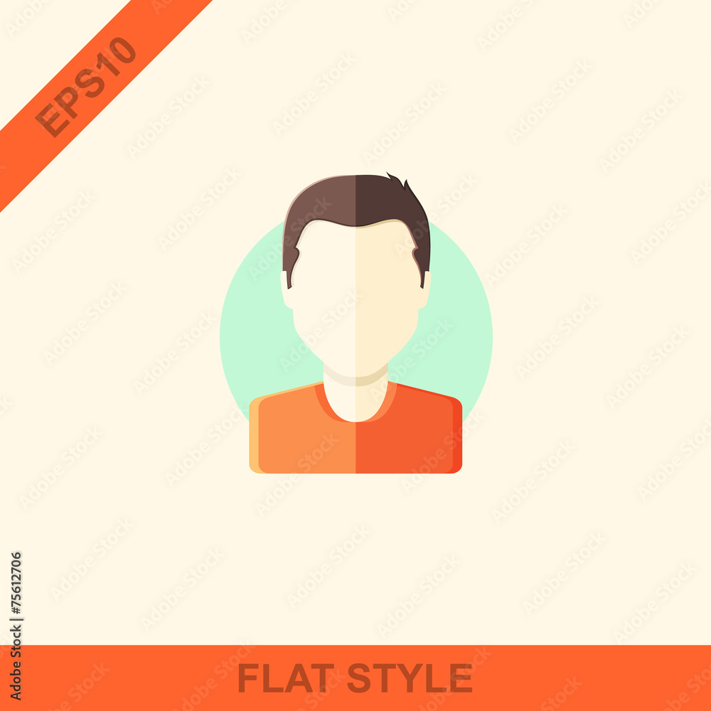 Social networks private users avatar pictogram Social networks private users avatar pictogram