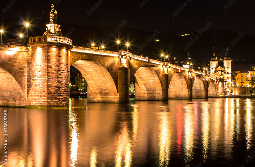 Old bridge in Heidelberg, Germany