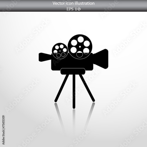 Vector camera web icon