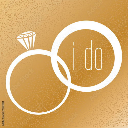 rings on champagne