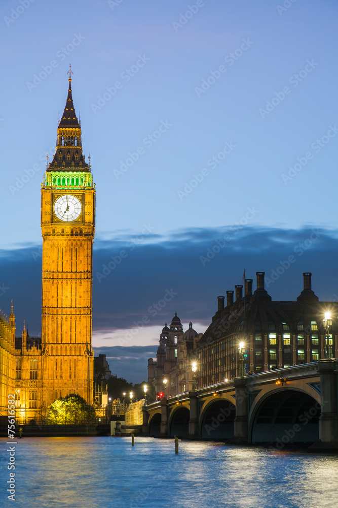 Fototapeta premium The Palace of Westminster Big Ben, London