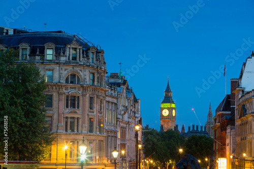 Fototapeta Naklejka Na Ścianę i Meble -  The Palace of Westminster Big Ben, London