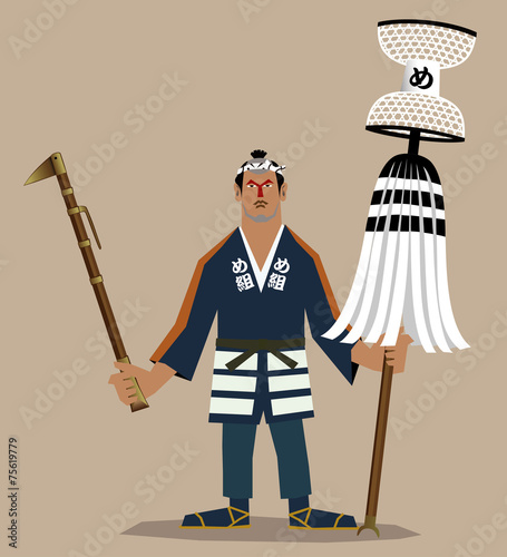 Japan firefighters / Edo Period　