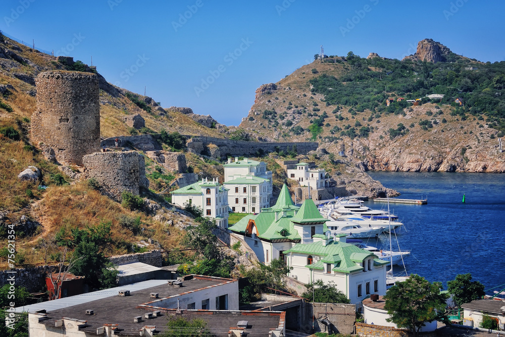 Obraz premium Port of Balaklava, Ukraine
