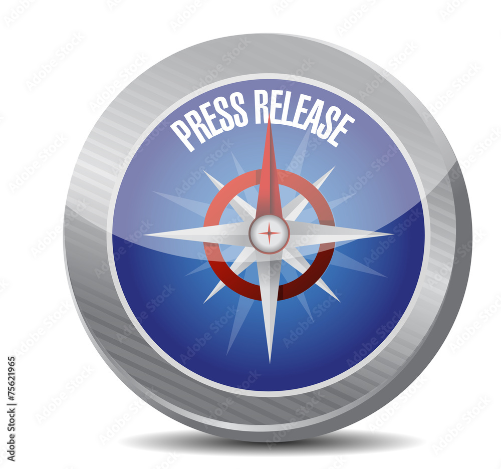 press release compass illustration press release compass illustration