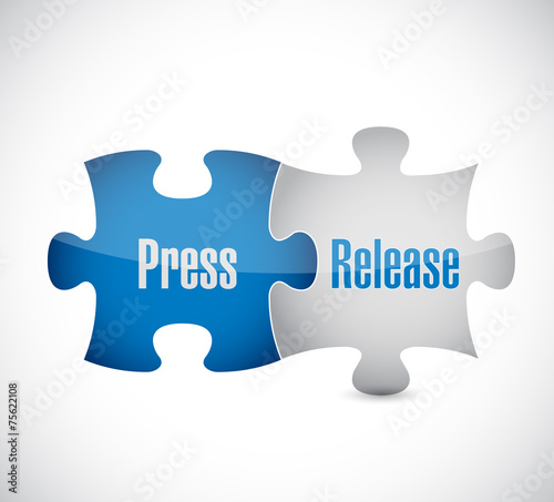 press release puzzle pieces illustration photo