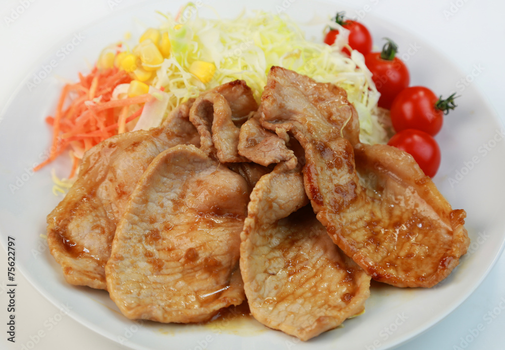 豚の生姜焼き 豚の生姜焼き