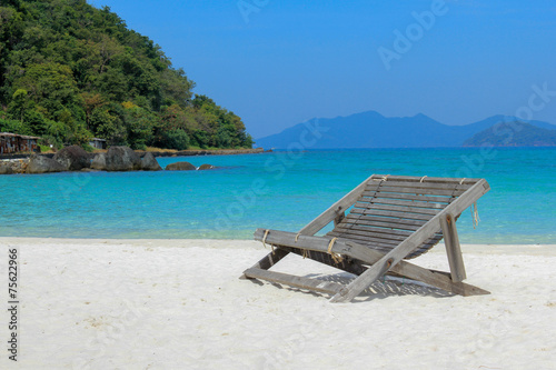 The beach chair