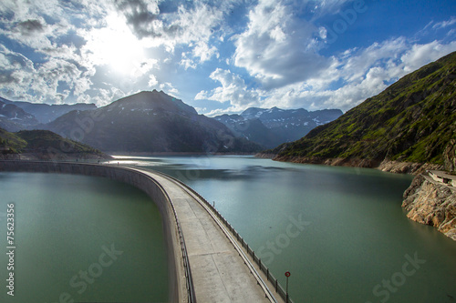 Lac d'Emosson, Alps in Switzerland photo