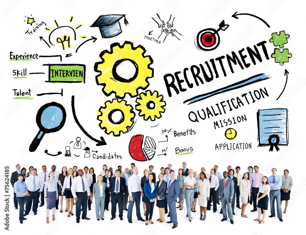 Diversity Business People Recruitment Profession Concept
