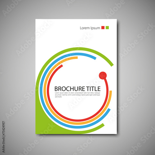 Brochure template