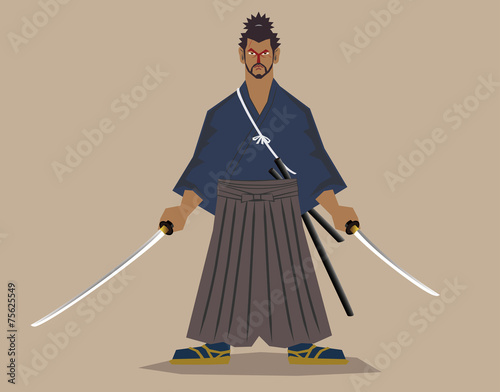 Wallpaper Mural Master fencer(Miyamoto,Musashi)