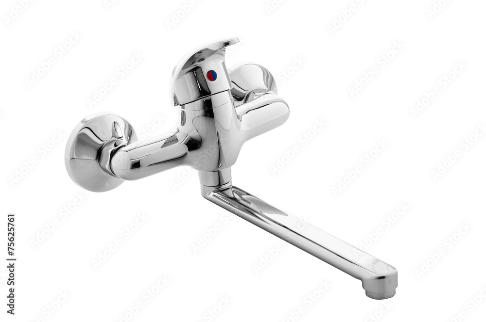 A Kitchen Water Chrome Faucet