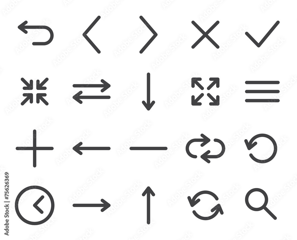 Web icons Web icons