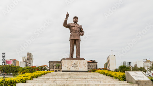 Statue of Samora Moisés Machel at Independence  Square