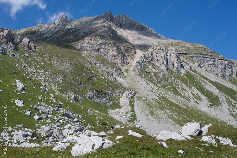 Majestic mountain landscapes of the Caucasian reserve