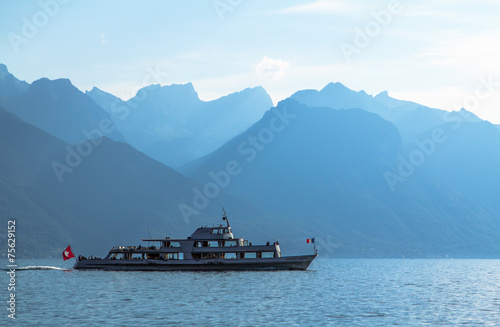 Passenger cruise boat,  Switzerland 