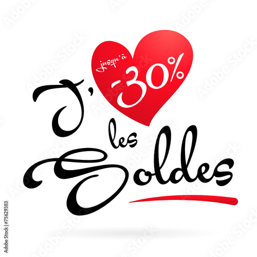 J'aime les soldes