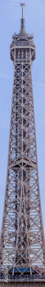 Eiffel tower detailed view