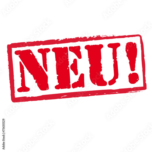 NEU! Schriftzug