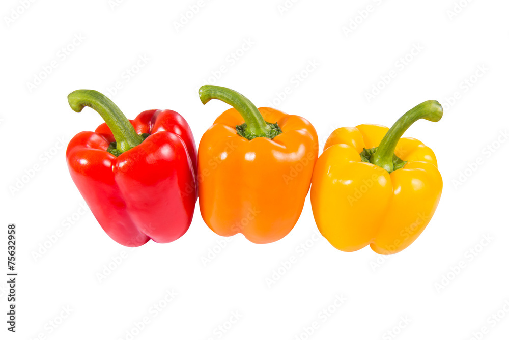 Colorful bell peppers