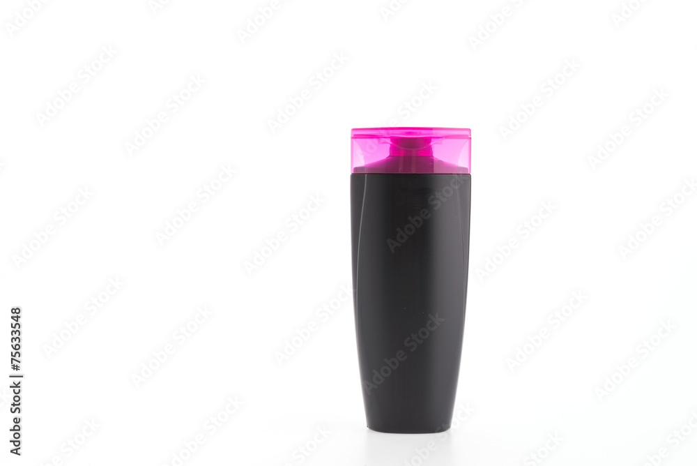 Shampoo bottle isolated on white background Shampoo bottle isolated on white background