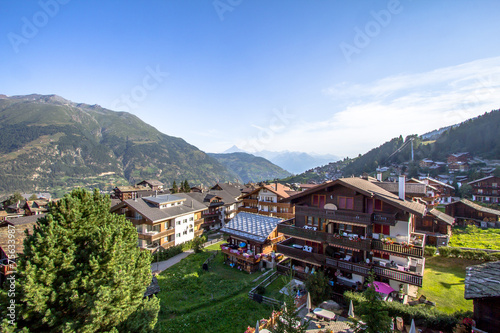 Typical Alpine Village, Zermatt, Switzerland © robertdering