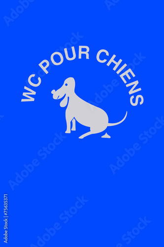 WC pour chiens
