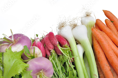 légumes crus