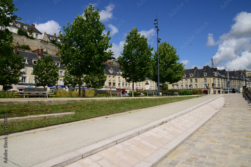France, the picturesque city of Pontoise