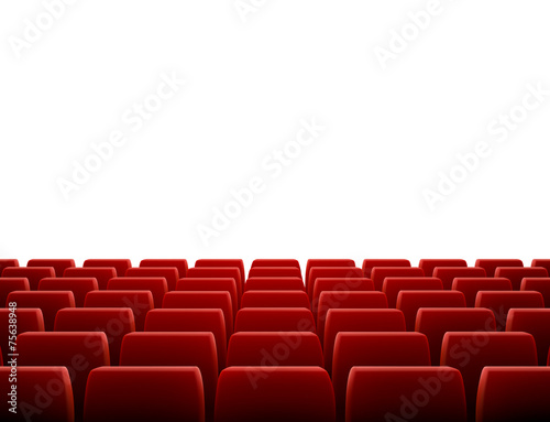 Row of Seats in Theatre