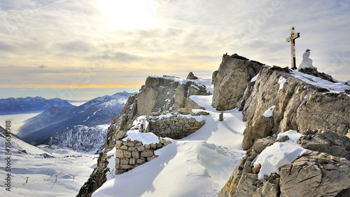 Trentino Dolomiti Passo Rolle - trekking Cristo pensante