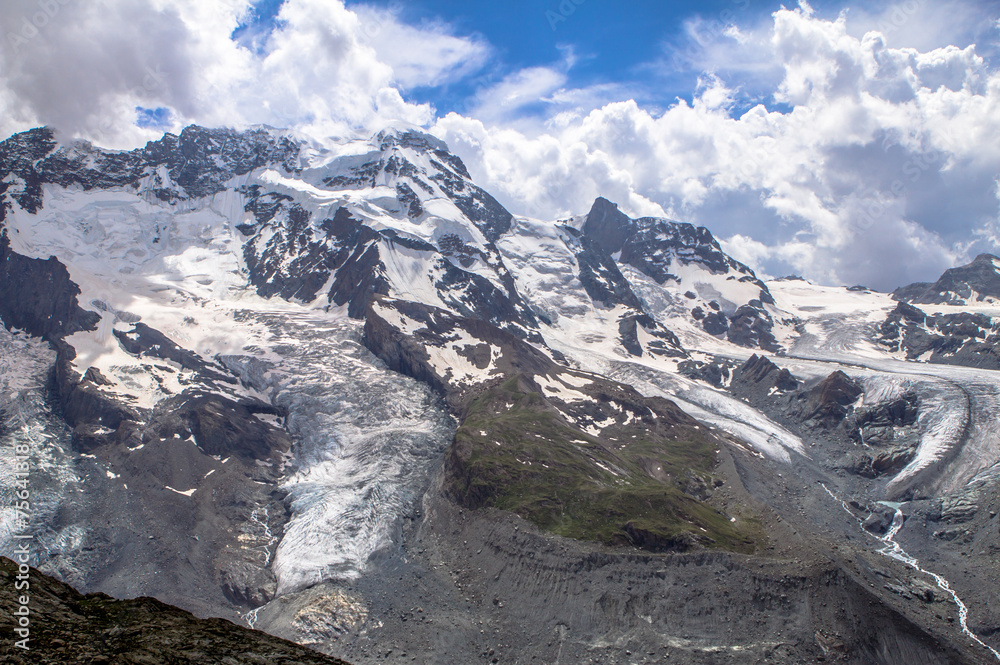 Obraz premium Matterhorn massif, Alps in Switzerland