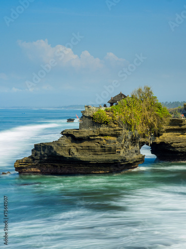 the Tanah Lot temple, in Bali island
