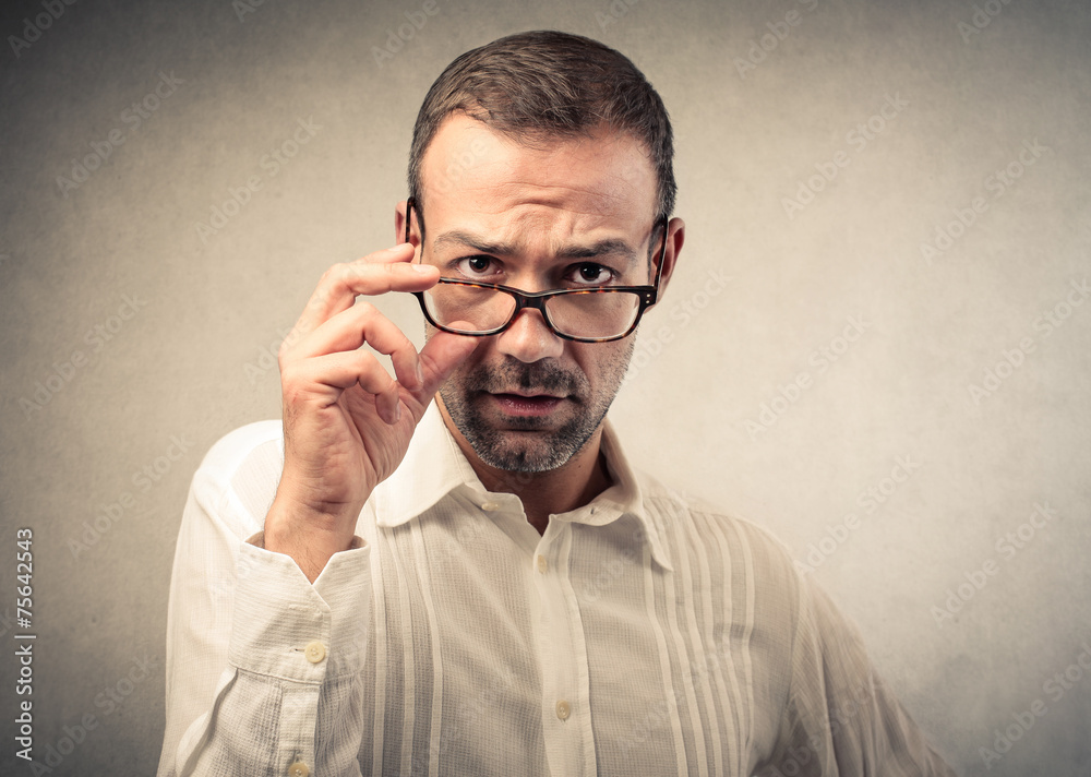 Fototapeta premium Serious man