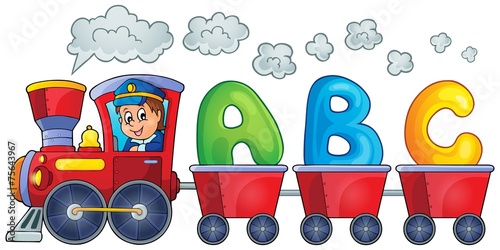 Train with three letters