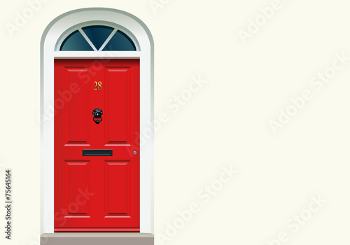 Entrée Porte Rouge
