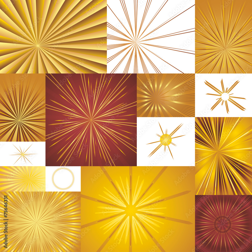 Golden Light Rays Backgrounds Golden Light Rays Backgrounds