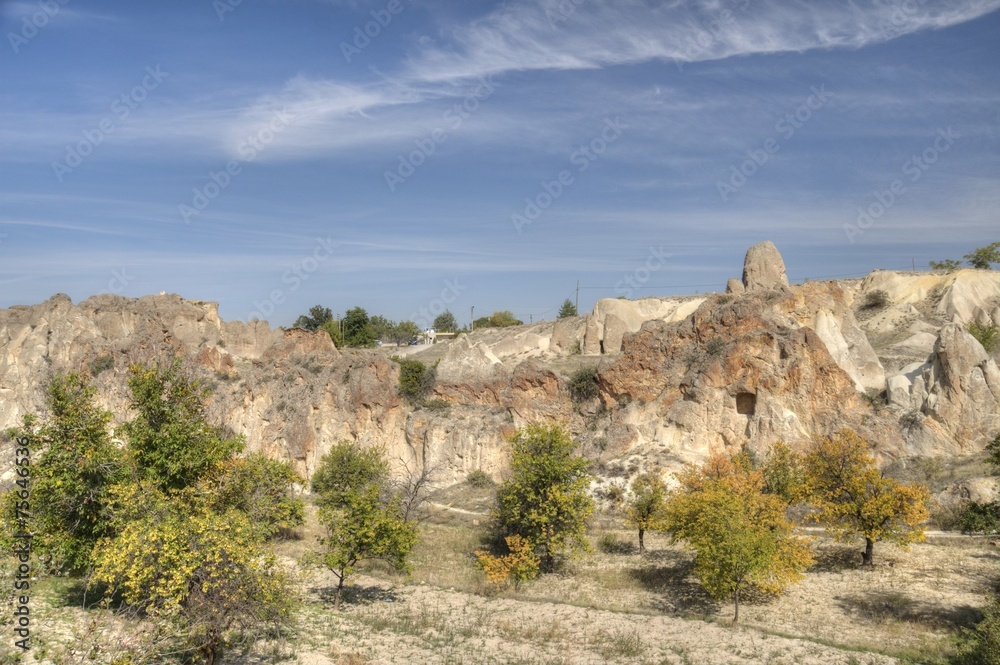 Ortahisar in Cappadocia Ortahisar in Cappadocia