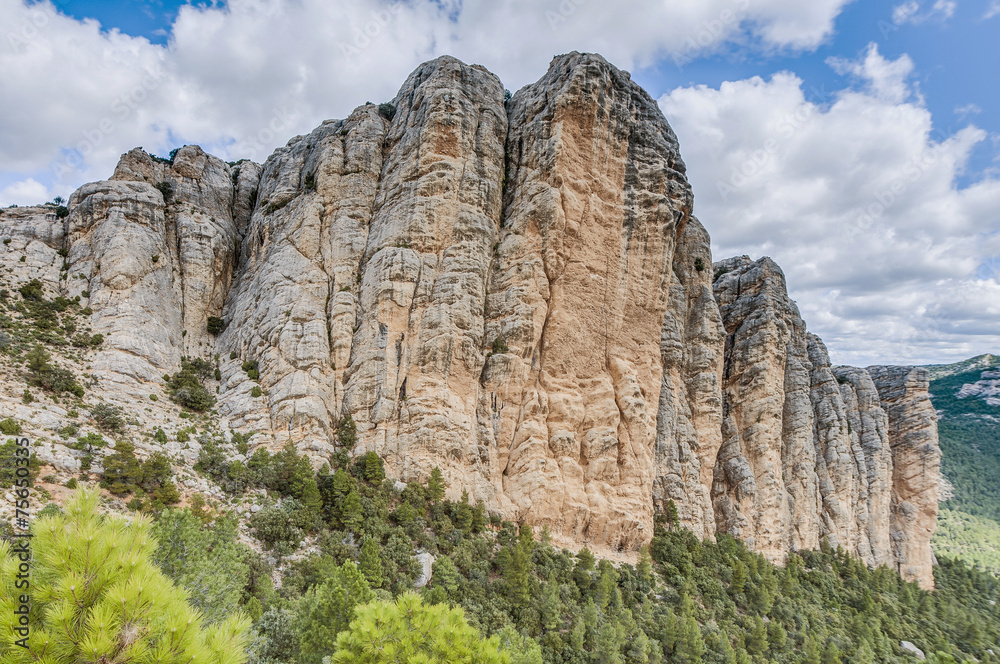Penarroya peak at Teruel, Spain