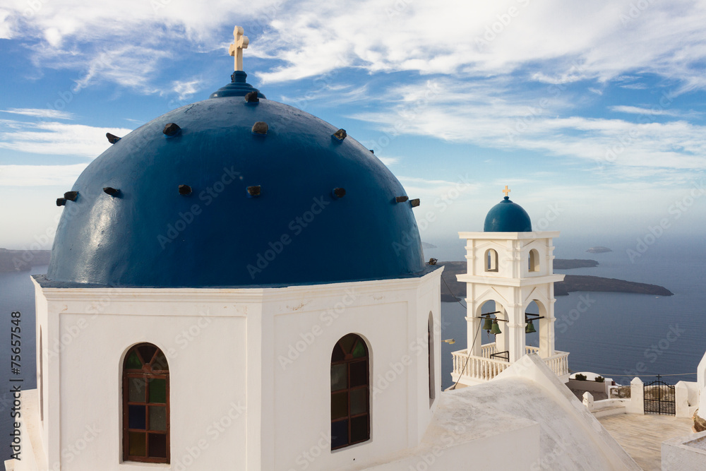 Cycladic church at Imerovigli