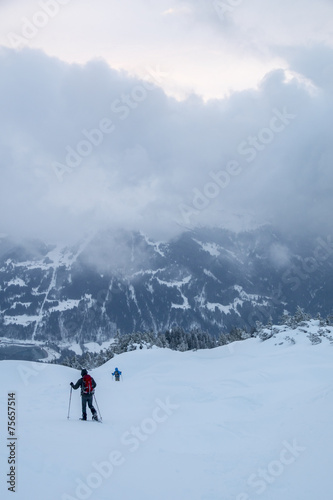 Schneeschuhwandern in den Alpen © Netzer Johannes