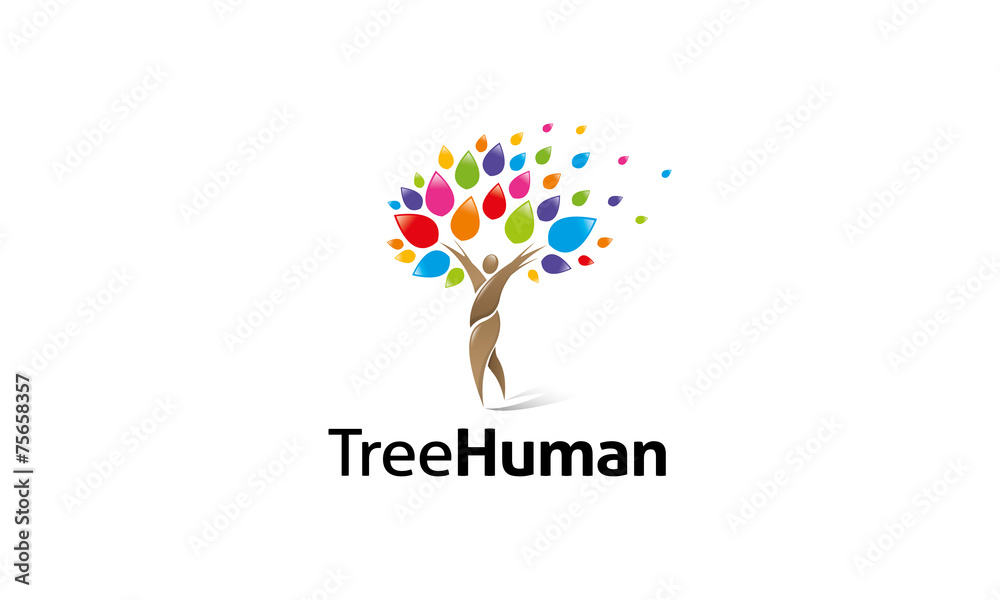 Tree Human Logo