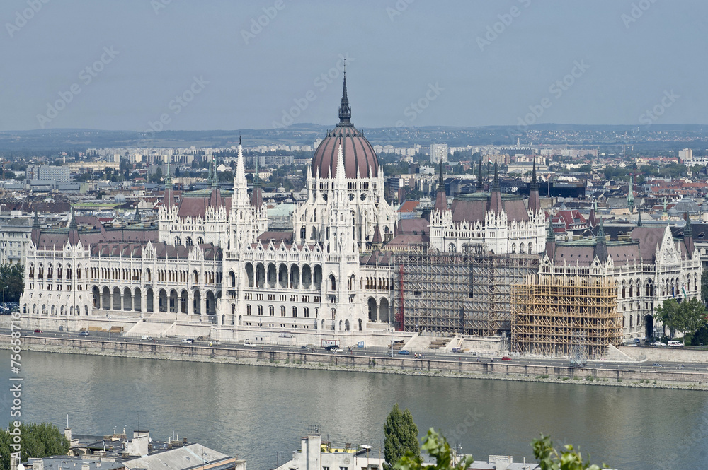 Fototapeta premium Parliament Building at Budapest, Hungary