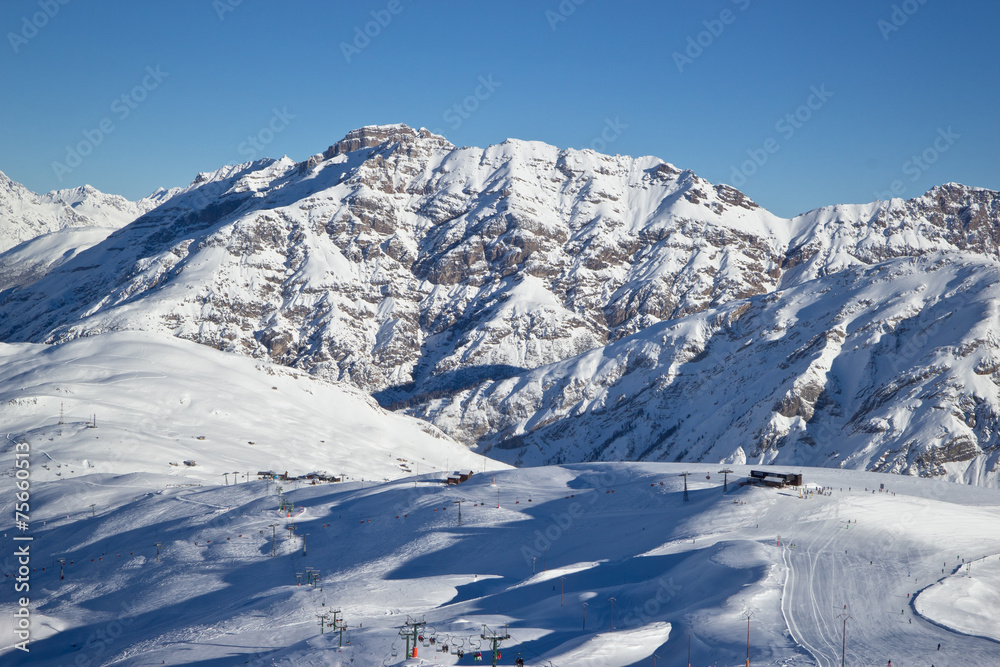 winter time in Alps