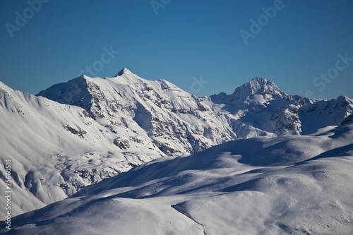 winter time in Alps © Tomtsya