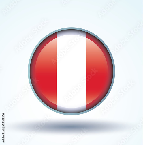 Free Download Flag of Peru, vector illustration - GFXLoad